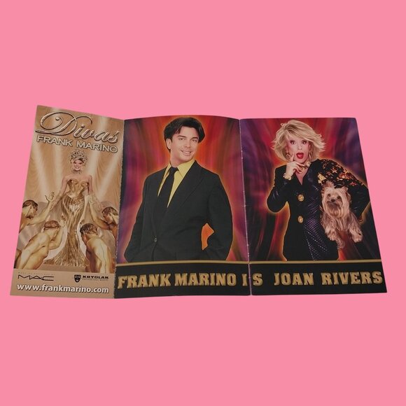 Divas Las Vegas Frank Marino Lot Autographed DVD Book/Booklet Tee T shirt XL - Picture 4 of 14
